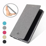 VILI DMX Cross Texture Stand Læder Pung Etui til Samsung Galaxy A40