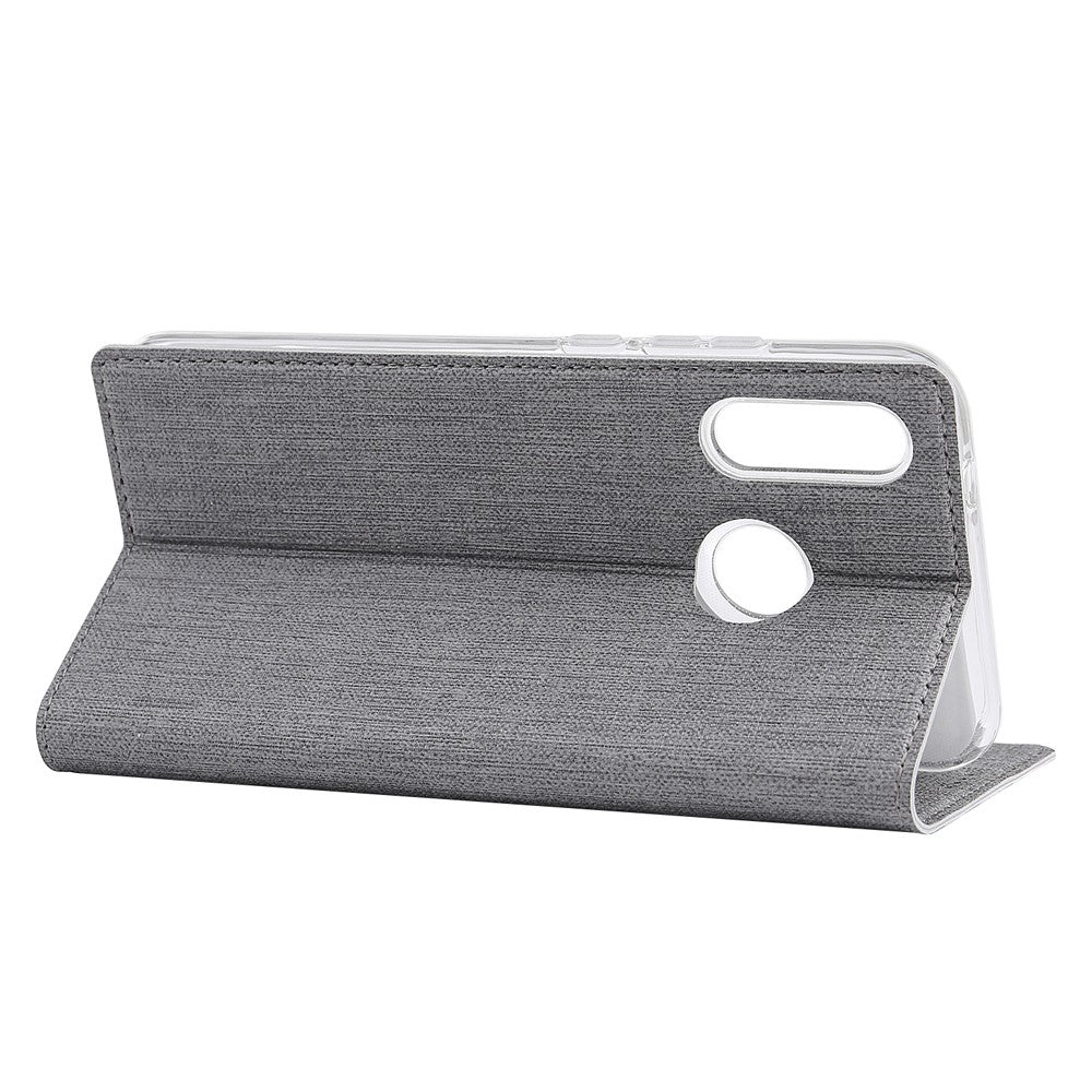 VILI DMX Cross Texture Stand Læder Pung Etui til Samsung Galaxy A40