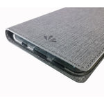 VILI DMX Cross Texture Stand Læder Pung Etui til Samsung Galaxy A40