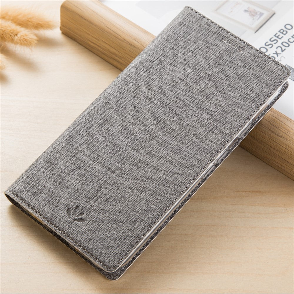 VILI DMX Cross Texture Stand Leather Card Holder Case for Samsung Galaxy A50