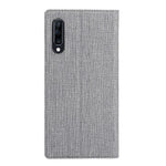 VILI DMX Cross Texture Stand Leather Card Holder Case for Samsung Galaxy A50