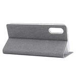 VILI DMX Cross Texture Stand Leather Card Holder Case for Samsung Galaxy A50