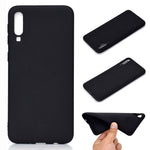 Mat frostet TPU-cover til Samsung Galaxy A70