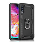 Hybrid PC TPU Kickstand Armor mobilskal för Samsung Galaxy A70
