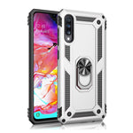 Hybrid PC TPU Kickstand Armor mobilskal för Samsung Galaxy A70