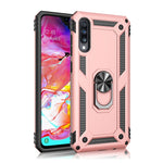 Hybrid PC TPU Kickstand Armor mobilskal för Samsung Galaxy A70