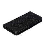 Imprint Mandala Flower Stand Wallet Leather Case for Samsung Galaxy A20e Anti-Scratch Phone Accessory