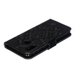 Imprint Mandala Flower Stand Wallet Leather Case for Samsung Galaxy A20e Anti-Scratch Phone Accessory