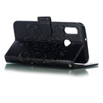 Imprint Mandala Flower Stand Wallet Leather Case for Samsung Galaxy A20e Anti-Scratch Phone Accessory