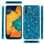 Glittering Sequins Electroplating TPU PC Hybrid Phone Casing for Samsung Galaxy A50 / A50s / A30s