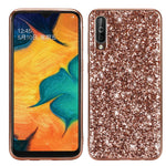 Glittering Sequins Electroplating TPU PC Hybrid Phone Casing for Samsung Galaxy A50 / A50s / A30s