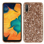Glittering Sequins Electroplating TPU PC Hybrid Phone Casing for Samsung Galaxy A50 / A50s / A30s