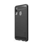 MOFI Kulfiber Børstet TPU Beskyttelsescover til Samsung Galaxy A20e