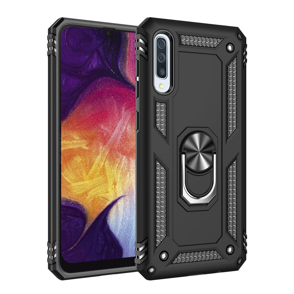 Hybrid PC TPU Støtteben Armor Telefoncover til Samsung Galaxy A50 / A50s / A30s