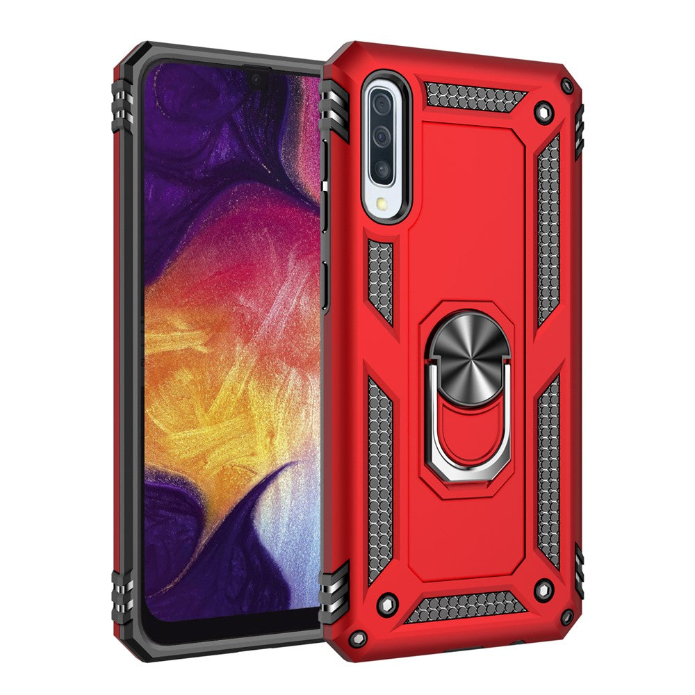 Hybrid PC TPU Støtteben Armor Telefoncover til Samsung Galaxy A50 / A50s / A30s
