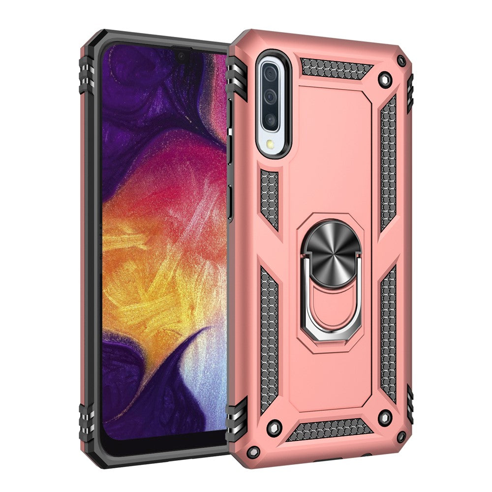 Hybrid PC TPU Støtteben Armor Telefoncover til Samsung Galaxy A50 / A50s / A30s