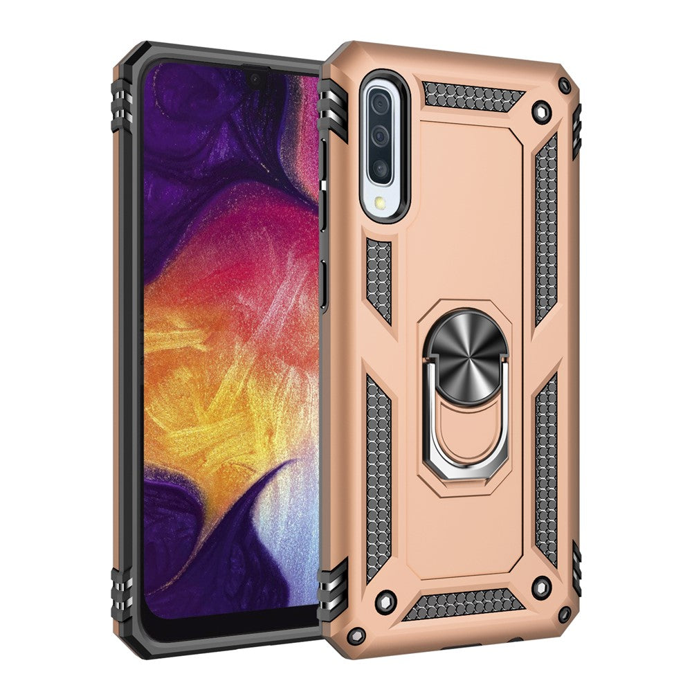 Hybrid PC TPU Støtteben Armor Telefoncover til Samsung Galaxy A50 / A50s / A30s