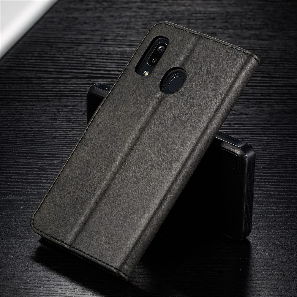 LC.IMEEKE Leather Wallet Case for Samsung Galaxy A40