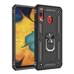 360 graders roterbart ringstativ Armor PC TPU hybridmobilskal till Samsung Galaxy A30