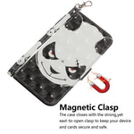 Pattern Printing Light Spot Decor Leather Wallet Stand Case for Samsung Galaxy A20e