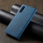 FORWENW Fantasy Series Auto-absorbed Silky Touch Leather Wallet Stand Case for Samsung Galaxy A70