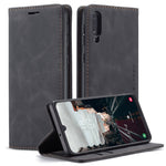 CASEME 013 Series pungcover i autoabsorberende læder til Samsung Galaxy A50