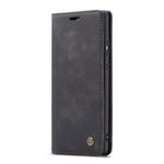 CASEME 013 Series pungcover i autoabsorberende læder til Samsung Galaxy A50