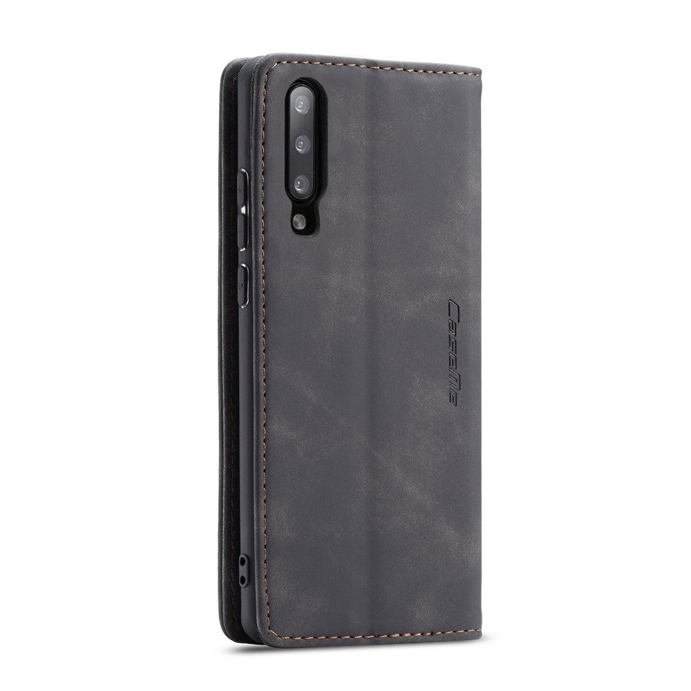 CASEME 013 Series pungcover i autoabsorberende læder til Samsung Galaxy A50