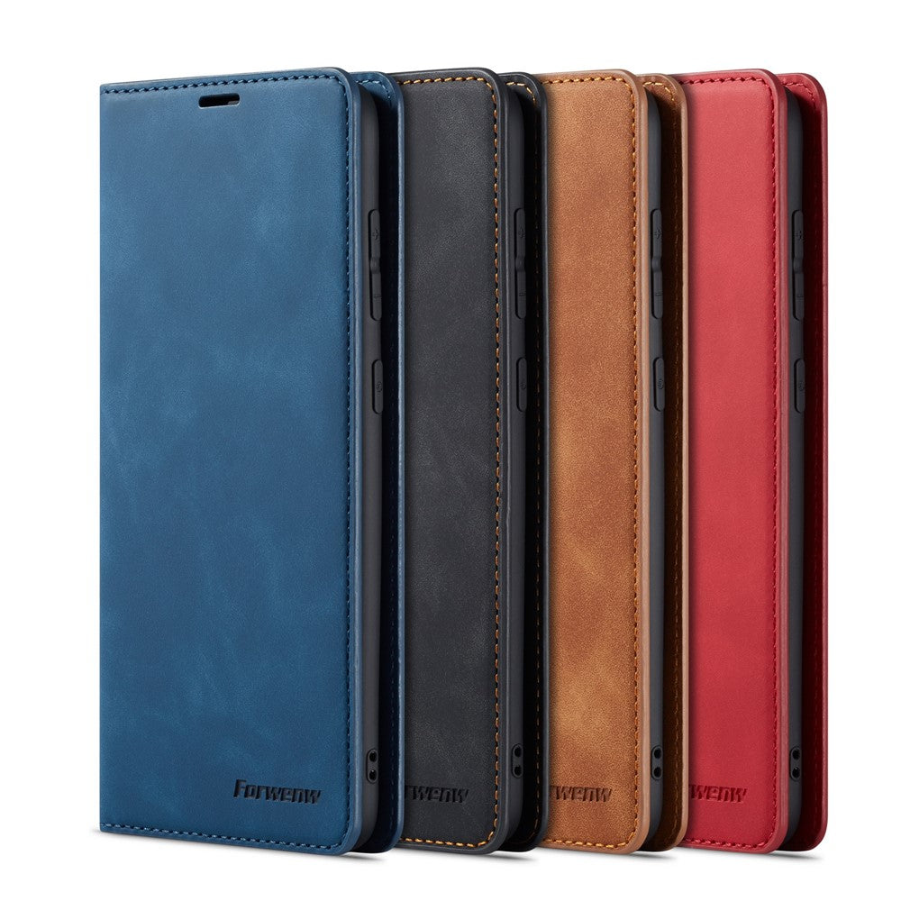 FORWENW Fantasy Series Silky Touch Leather Wallet Stand Case for Samsung Galaxy A50/A50s/A30s