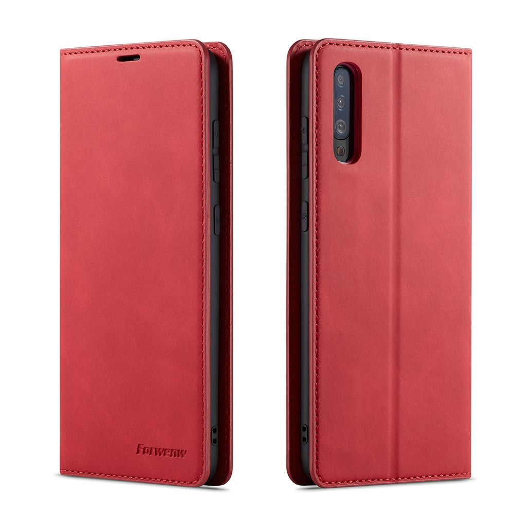 FORWENW Fantasy Series Silky Touch Leather Wallet Stand Case for Samsung Galaxy A50/A50s/A30s