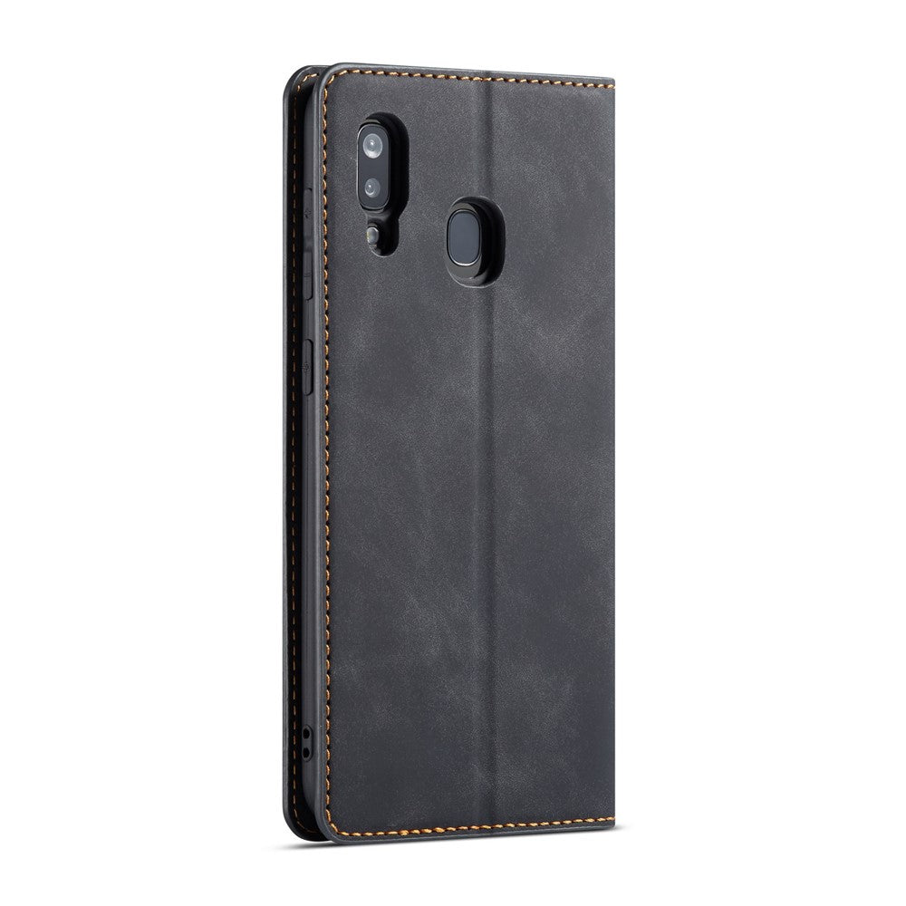 FORWENW Fantasy Series Silky Touch Leather Wallet Case for Samsung Galaxy A40