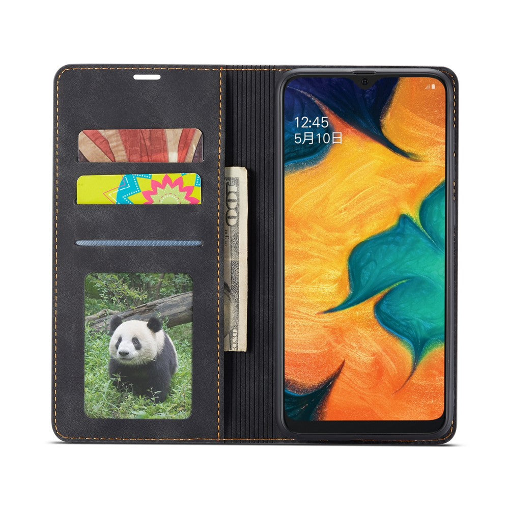 FORWENW Fantasy Series Silky Touch Leather Wallet Case for Samsung Galaxy A40
