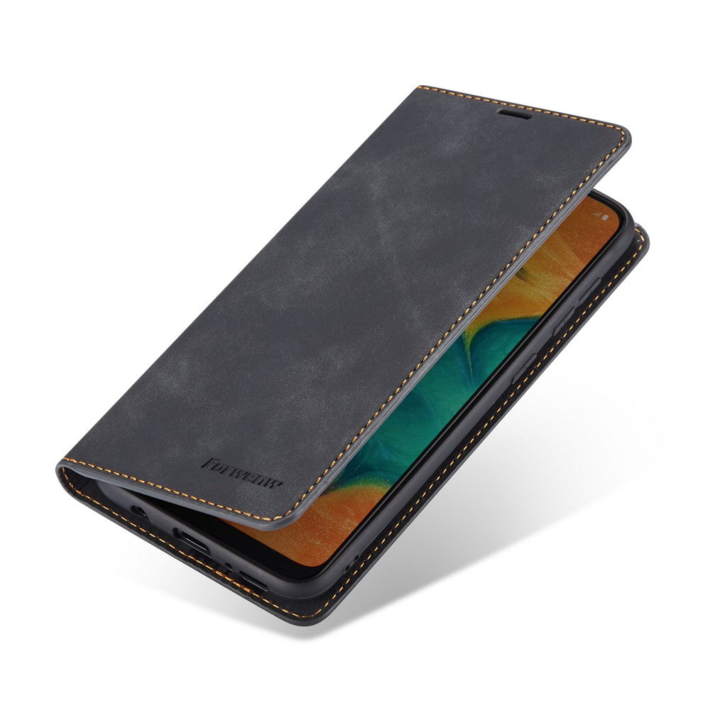 FORWENW Fantasy Series Silky Touch Leather Wallet Case for Samsung Galaxy A40