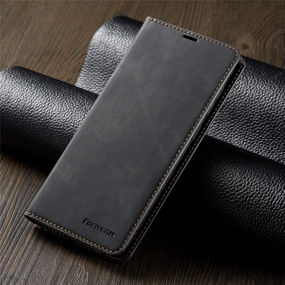FORWENW Fantasy Series Silky Touch Leather Wallet Case for Samsung Galaxy A40
