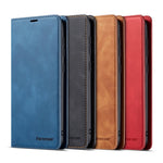 FORWENW Fantasy Series Silky Touch Leather Wallet Case for Samsung Galaxy A40