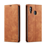 FORWENW Fantasy Series Silky Touch Leather Wallet Case for Samsung Galaxy A40