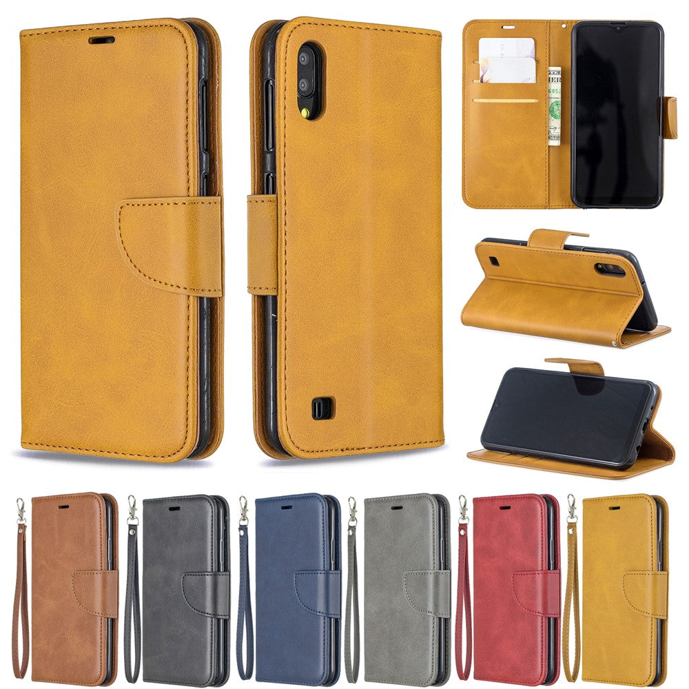 PU-läder plånboksfodral för Samsung Galaxy A10 / M10
