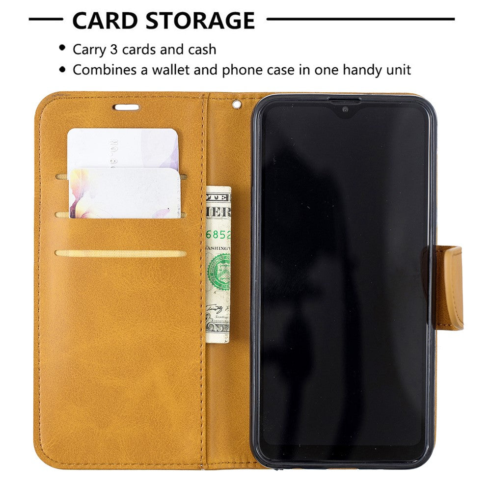 PU-läder plånboksfodral för Samsung Galaxy A10 / M10