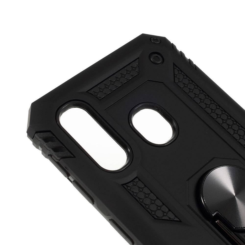 2 in 1 Military Anti-fall Rotation Phone Cover for Samsung Galaxy A40