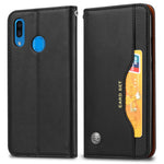 Auto-absorbed Wallet Stand Flip Leather Case for Samsung Galaxy A20e