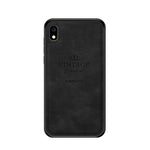 PINWUYO Honorable Series PC + TPU-hybridcover belagt med PU-læder til Samsung Galaxy A10e