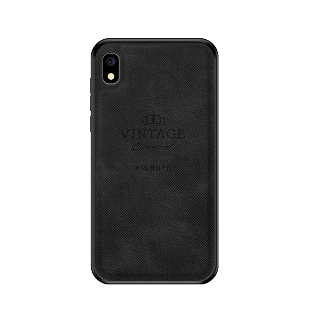 PINWUYO Honorable Series PC + TPU-hybridcover belagt med PU-læder til Samsung Galaxy A10e