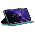 CASEME 013 Series Auto-absorbed Leather Wallet Stand Case for Samsung Galaxy S9 G960