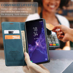 CASEME 013 Series Auto-absorbed Leather Wallet Stand Case for Samsung Galaxy S9 G960