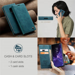 CASEME 013 Series Auto-absorbed Leather Wallet Stand Case for Samsung Galaxy S9 G960