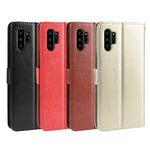 Crazy Horse Leather Stand Wallet Phone Casing for Samsung Galaxy Note 10 Plus/Note 10 Plus 5G