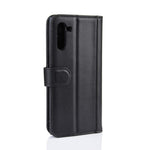 Ægte Splitlæder Pung Telefon Cover Etui med Stand til Samsung Galaxy Note 10