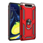 Hybrid PC TPU Kickstand Armor Phone Shell for Samsung Galaxy A80 4G / A90 4G