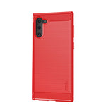 MOFI Kolfiberborstad TPU Skyddande mobilskal för Samsung Galaxy Note 10/Note 10 5G