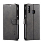 LC.IMEEKE Leather Wallet Stand Case for Samsung Galaxy A20e